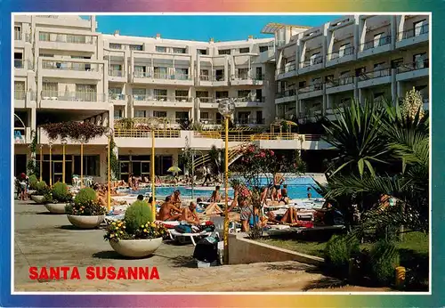 AK / Ansichtskarte 73883445 Santa_Susanna_Cataluna_ES Zona Hotelera Maresme Pool 