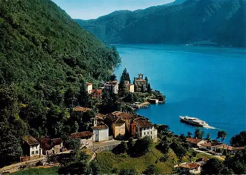 AK / Ansichtskarte  Figino_Serenza_TI Lago di Lugano 