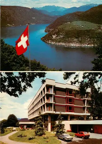 AK / Ansichtskarte  Serpiano_TI Kurhotel Serpiano Panorama Serpiano TI