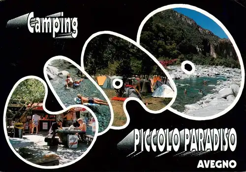 AK / Ansichtskarte  Avegno_TI Camping Piccolo Paradiso Details 