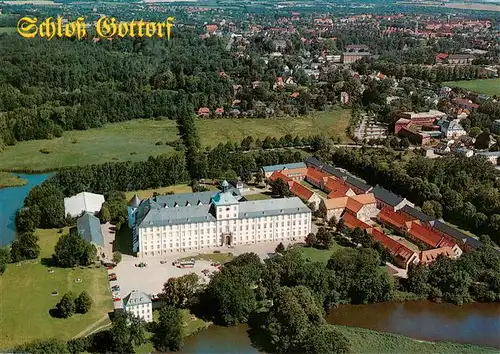 AK / Ansichtskarte  Schleswig_Schlei_Erfde Schloss Gottorf Fliegeraufnahme 