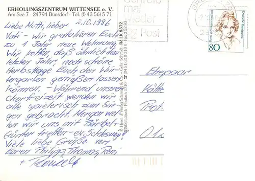 AK / Ansichtskarte 73883499 Buensdorf Erholungszentrum Wittensee Fliegeraufnahme Buensdorf