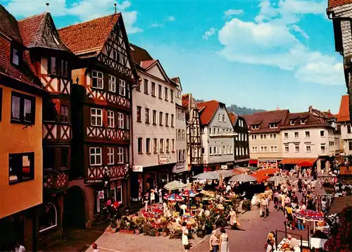 AK / Ansichtskarte  Wertheim_Main Marktplatz Wertheim Main