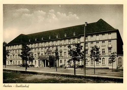 AK / Ansichtskarte  Aachen Quellenhof Hotel Aachen