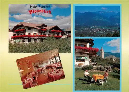 AK / Ansichtskarte  Schabs_Natz_Brixen_Suedtirol Hotel Pension Ploseblick Gastraum Panorama 