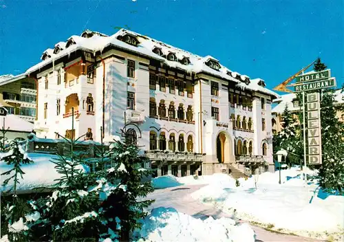 AK / Ansichtskarte  Predeal_Romania Hotel Bulevard 