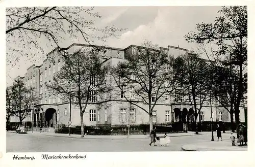 AK / Ansichtskarte  Hamburg Marienkrankenhaus Hamburg