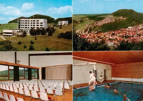 AK / Ansichtskarte  Tailfingen_Albstadt Chirurg Orthopaedische Klinik Tagungsraum Hallenbad Panorama Tailfingen_Albstadt