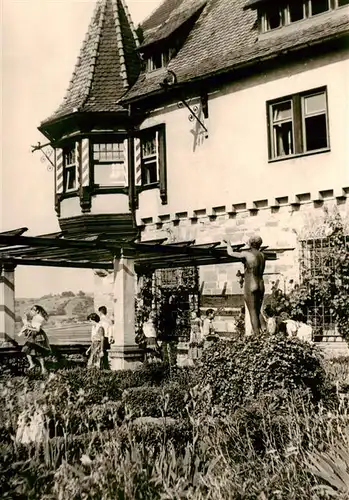 AK / Ansichtskarte  Beilstein_Wuerttemberg Garten vom Haus der Kinderkirche Beilstein_Wuerttemberg