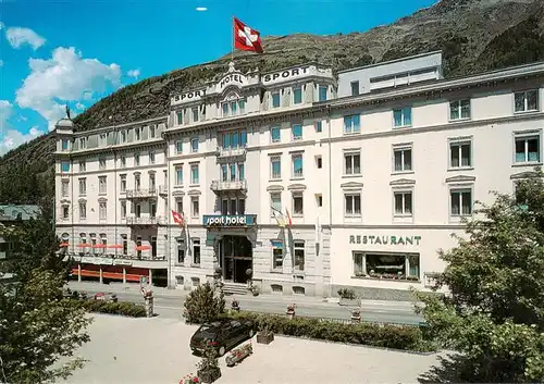 AK / Ansichtskarte  Pontresina Sport Hotel Pontresina