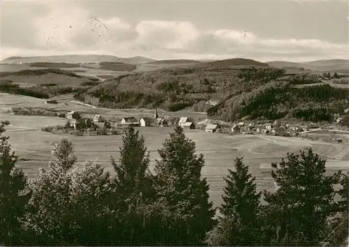 AK / Ansichtskarte  Braunshausen_Sauerland Panorama Luftkurort Braunshausen_Sauerland