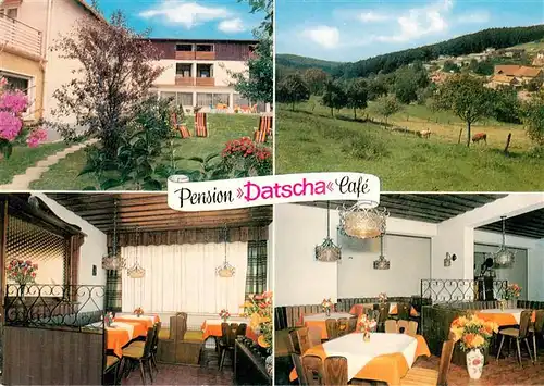 AK / Ansichtskarte 73883768 Hassenroth_Hoechst _Odenwald Pension Datscha Café Landschaft 