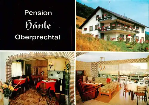 AK / Ansichtskarte 73883828 Oberprechtal Pension Haenle Gaststube Oberprechtal