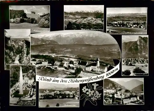 AK / Ansichtskarte  Hohenpeissenberg und Umgebung Alpenpanorama Hohenpeissenberg