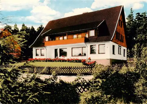 AK / Ansichtskarte  Hahnenklee-Bockswiese_Harz Haus Waldrausch Gaestehaus Pension Hahnenklee-Bockswiese