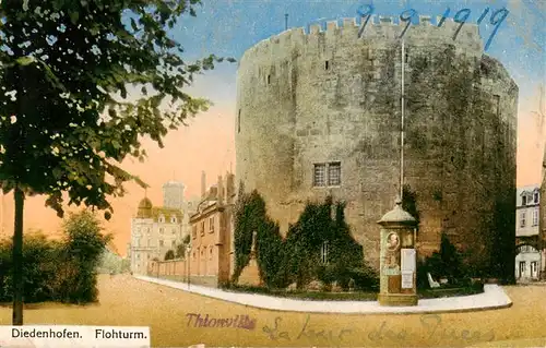 AK / Ansichtskarte  Diedenhofen_Thionville_57_Moselle Flohturm  