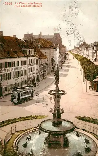 AK / Ansichtskarte  La_Chaux-de-Fonds_NE Rue Leopold Robert 