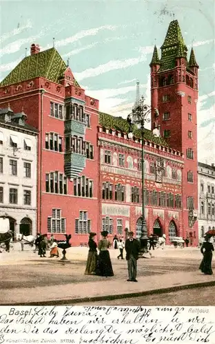 AK / Ansichtskarte  Basel_BS Rathaus Basel_BS