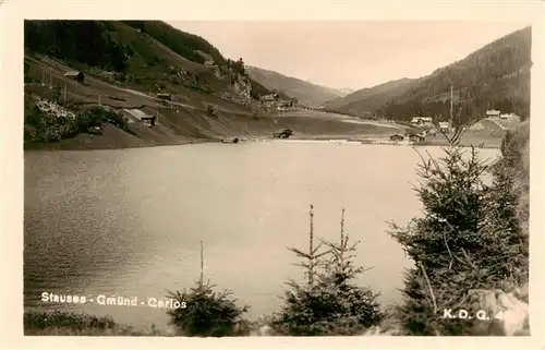 AK / Ansichtskarte  Gerlos_Zillertal_AT Stausee Gmuend Gerlos 