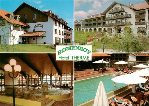 AK / Ansichtskarte  Bad_Griesbach_Rottal Birkenhof Hotel Therme Hallenbad Bad_Griesbach_Rottal