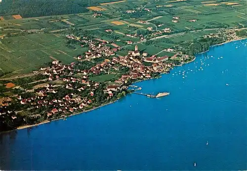 AK / Ansichtskarte  Hagnau_Bodensee Fliegeraufnahme Hagnau Bodensee