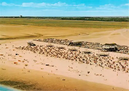 AK / Ansichtskarte  St-Peter-Ording Fliegeraufnahme 