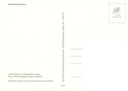 AK / Ansichtskarte 73883969 Schrobenhausen Fliegeraufnahme Schrobenhausen