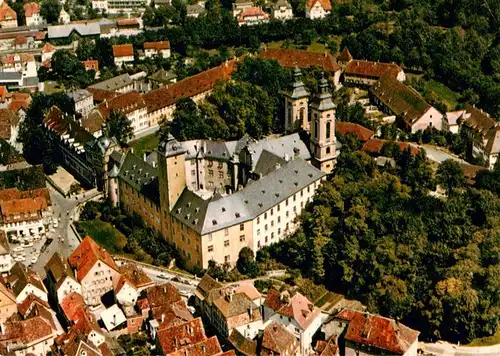 AK / Ansichtskarte  Bad_Mergentheim Schloss Fliegeraufnahme Bad_Mergentheim