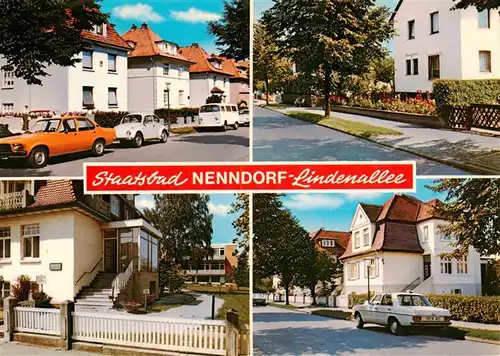 AK / Ansichtskarte  Bad_Nenndorf Lindenallee Details Bad_Nenndorf