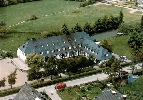 AK / Ansichtskarte  Solingen Jugendherberge Burg an der Wupper Fliegeraufnahme Solingen