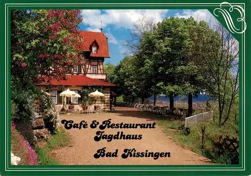 AK / Ansichtskarte  Bad_Kissingen Cafe Restaurant Jagdhaus Bad_Kissingen