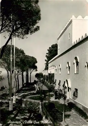 AK / Ansichtskarte  Anacapri_Ana_Capri_IT Villa San Michele 