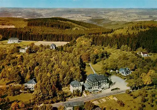 AK / Ansichtskarte  Siegen__Westfalen Berghotel_Roedgen Fliegeraufnahme 