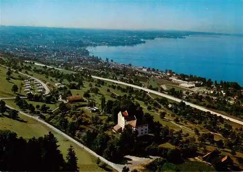 AK / Ansichtskarte  Rorschacherberg_SG Heimstaette Schloss Wartensee Fliegeraufnahme 