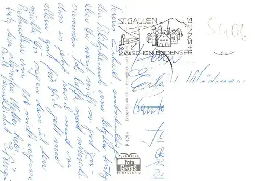 AK / Ansichtskarte  Oberwaid_St_Gallen_SG Fliegeraufnahme mit Kneipp Kurhaus Oberwaid und Bodensee 