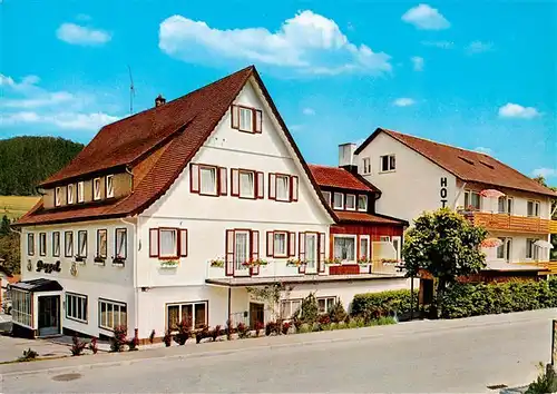 AK / Ansichtskarte  Baiersbronn_Schwarzwald Hotel Gasthof Pappel Baiersbronn Schwarzwald