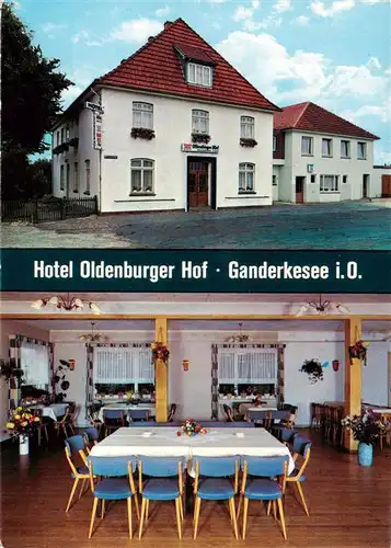 AK / Ansichtskarte  Ganderkesee Hotel Oldenburger Hof Restaurant Ganderkesee