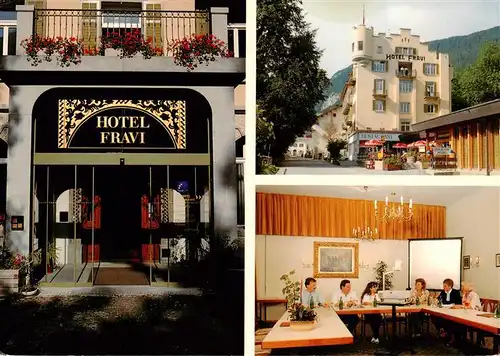 AK / Ansichtskarte  Andeer_GR Hotel Fravi Restaurant Terrasse Tagungsraum Andeer_GR