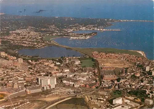 AK / Ansichtskarte  Poole_Dorset Fliegeraufnahme Poole_Dorset