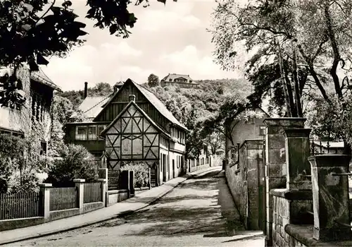 AK / Ansichtskarte  Gernrode_Harz Burgstrasse Gernrode Harz