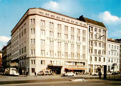 AK / Ansichtskarte 73884288 Hamburg Hotel Europaeischer Hof Hamburg