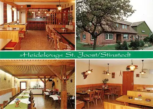 AK / Ansichtskarte  Stinstedt Heidekrug St Joost Gastraeume Stinstedt