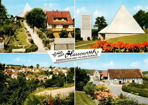 AK / Ansichtskarte 73884349 Hassenroth_Hoechst _Odenwald Ortsansichten 