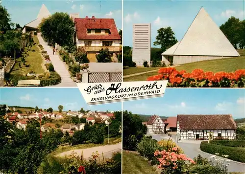 AK / Ansichtskarte 73884375 Hassenroth_Hoechst _Odenwald Ortspartien Panorama 