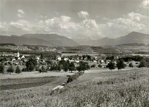 AK / Ansichtskarte  Sins_AG Panorama mit Alpen 