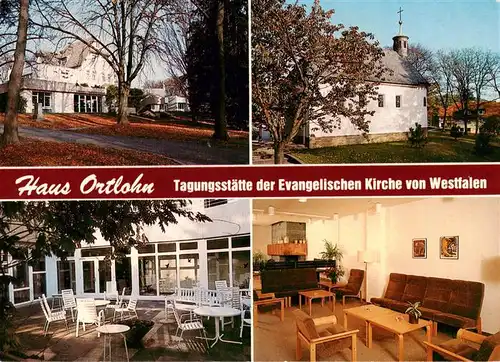 AK / Ansichtskarte 73884397 Iserlohn Haus Ortlohn Tagungsstaette der ev. Kirche von Westfalen Iserlohn