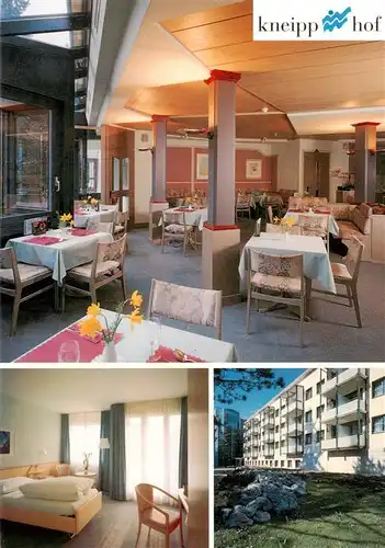 AK / Ansichtskarte  Dussnang_TG Kurhotel Dussnang Gastraum Zimmer 