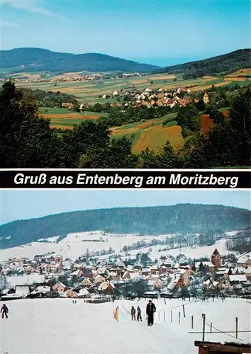 AK / Ansichtskarte 73884424 Entenberg Panorama am Moritzberg Entenberg