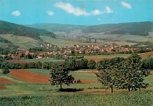 AK / Ansichtskarte  Ottenhausen_Unterfranken Panorama Ottenhausen Unterfranken