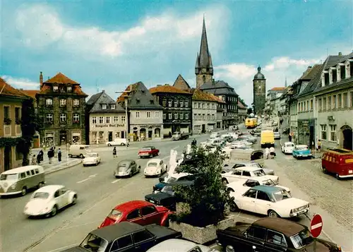 AK / Ansichtskarte  Lichtenfels_Bayern Marktplatz Lichtenfels Bayern